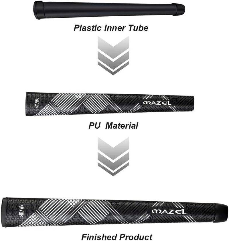 MAZEL Ultra-light Golf Putter Grip for Men - 2.0 Advanced Surface Texture Non-slip Golf Grip,Great Comfortable Feel and More Consistent Stroke - Image 4